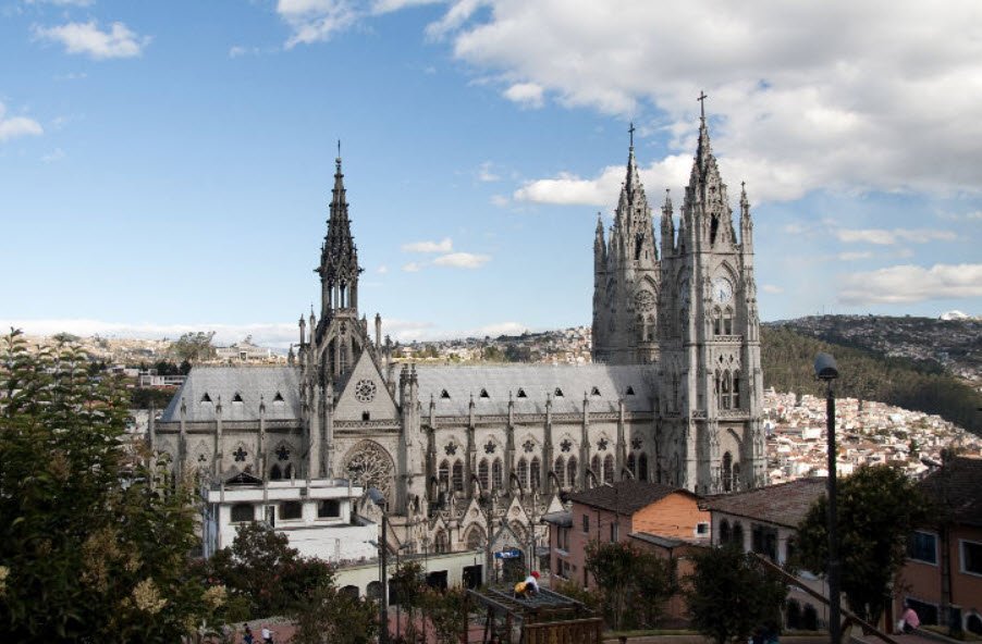 Basilica del Voto Nacional, Quito, Pichincha Province, Ecuador